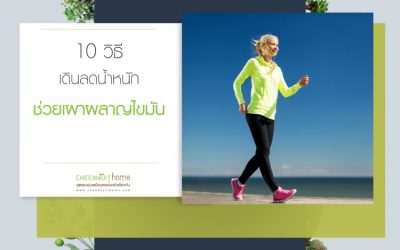 10 วิธี เดินลดน้ำหนัก การเดินลดความอ้วน เผาผลาญไขมันที่ดีที่สุด